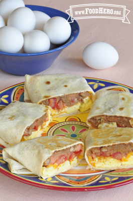 Breakfast Burritos | Food Hero | Recipe
